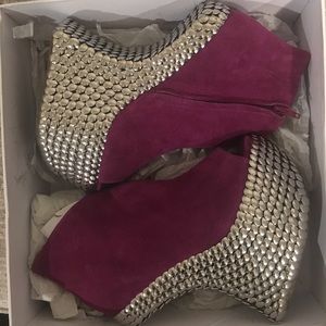 Jeffrey Campbell Night Ticks fuschia